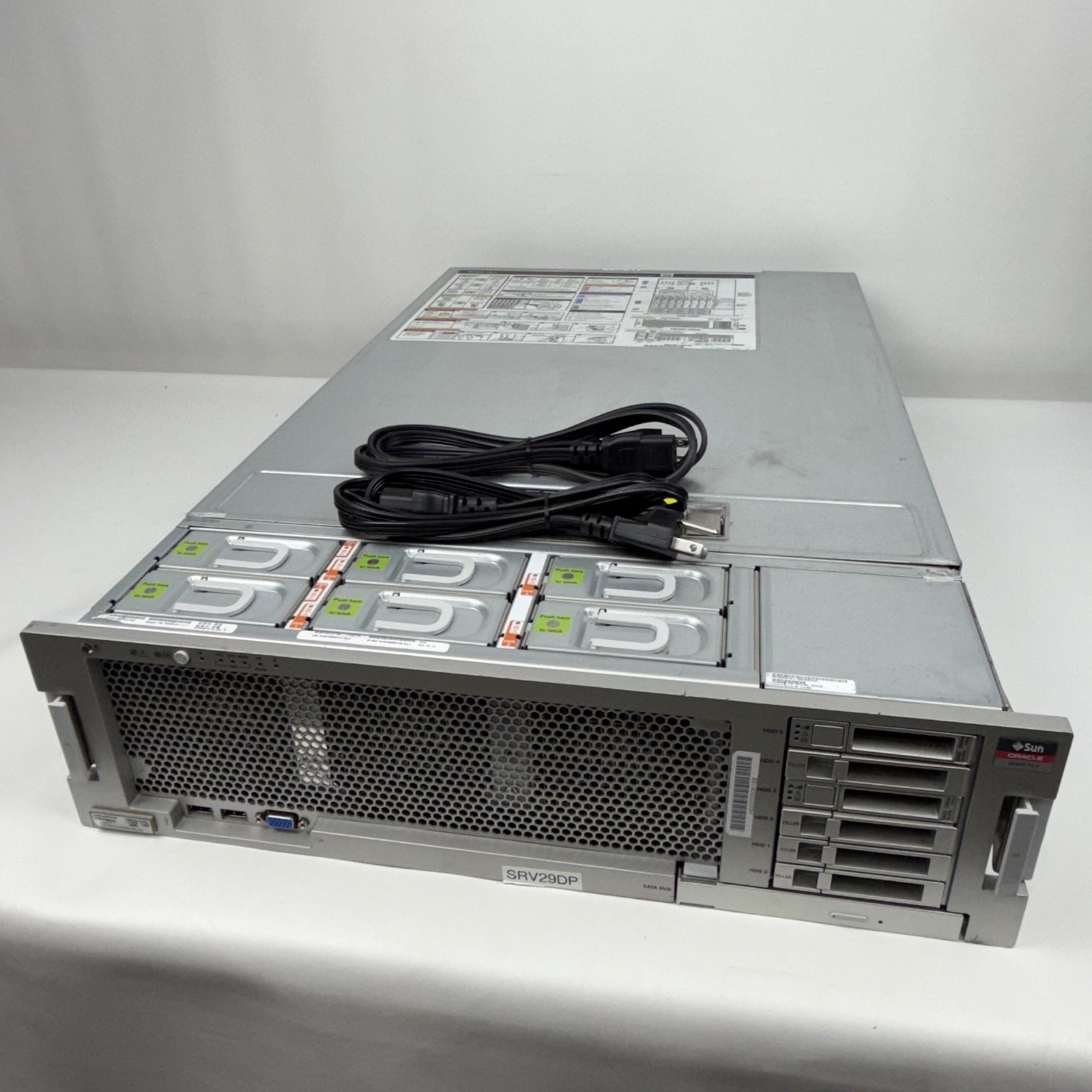 Sun Oracle T5-2 SPARC 2x 3.6GHz 16 Core 256GB RAM 2x PSU (No Hard Drives)
