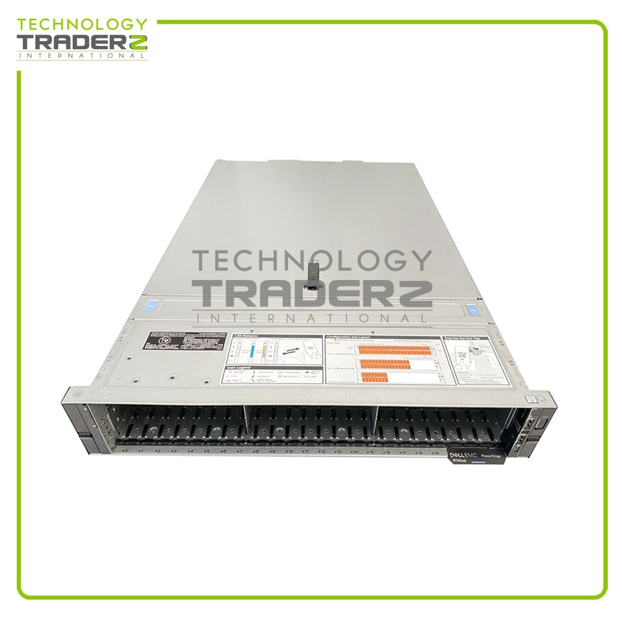 K6YWC Dell EMC PowerEdge R740XD 2P Xeon 4116 24x SFF Server W/ 1x M7W47 1x J7TNV