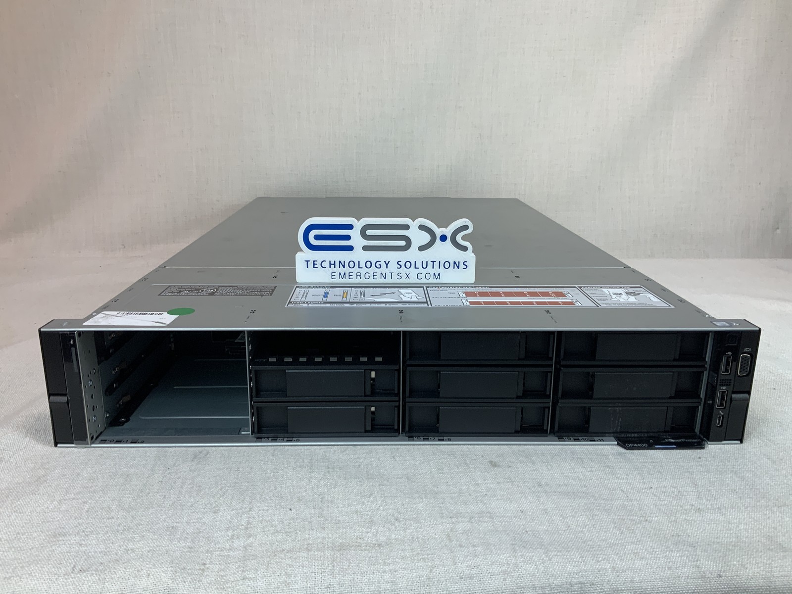 Dell PowerProtect DP4400 12x 3.5″ 2U Appliance – 2x 10C Silver 4114 2.2GHz, 32GB