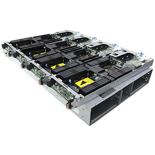 Dell C6420 4Node 24×2.5(8xNVME) Server/8X Gold 6152 22C/32X32G 2666MHZ RAM