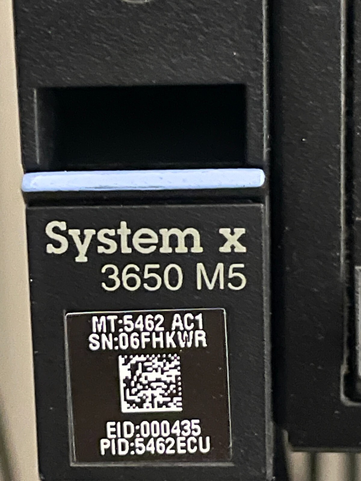 Lenovo System x3650 M5 5462 AC1 96 GB RAM, 4 TB HDD