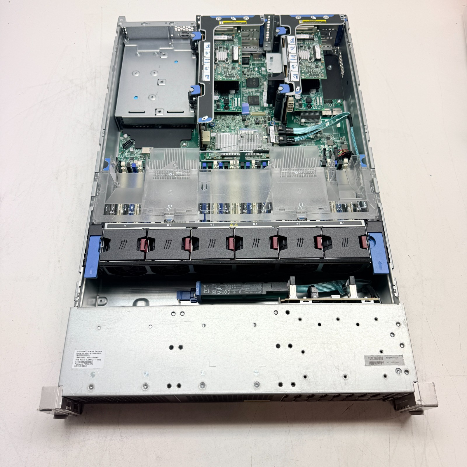 HP ProLiant DL380 Gen9 Barebone Server No RAM w/(8) 300GB HDDs and Power Cable