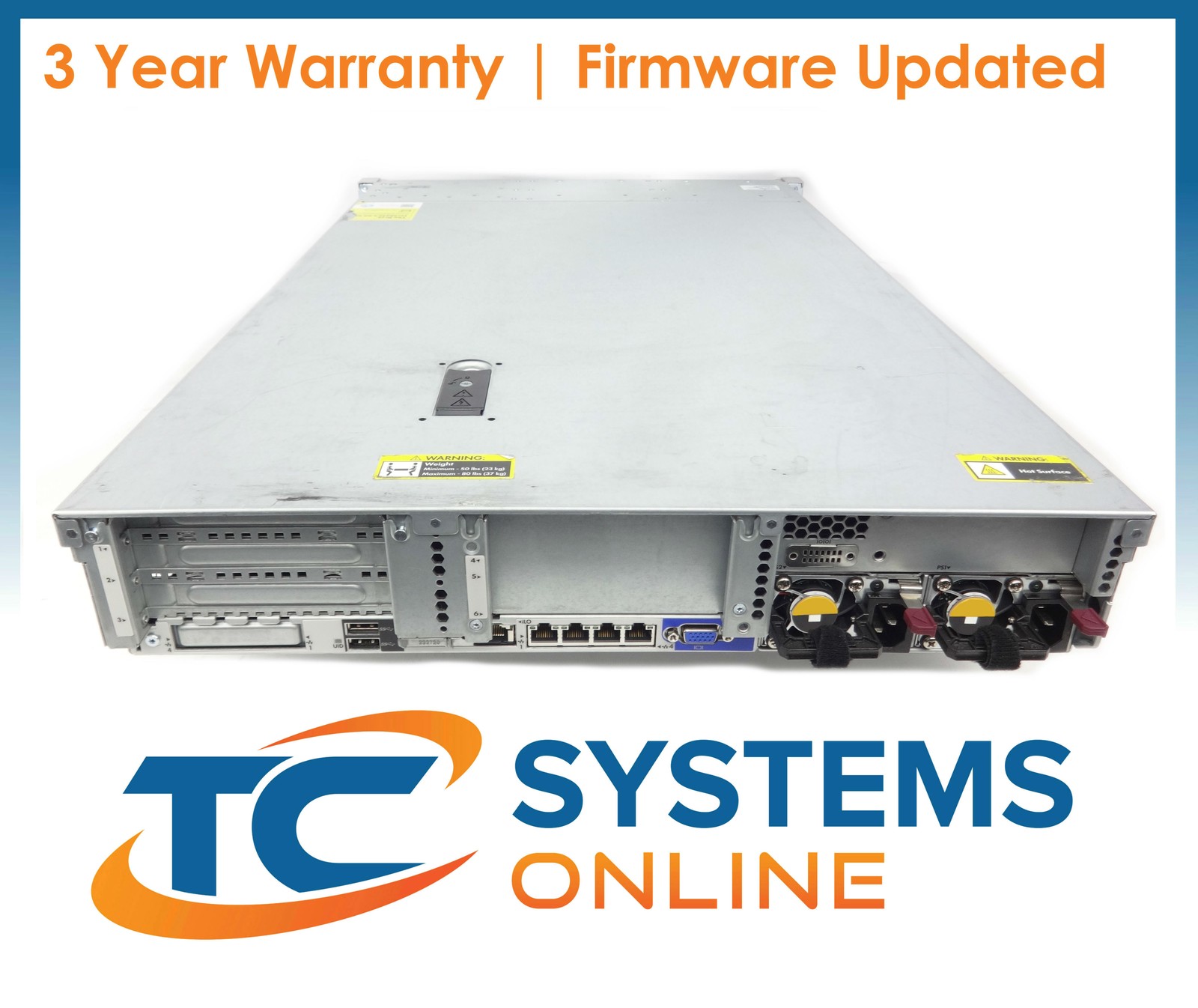 Proliant DL380 G9 24SFF 2x E5-2637V3 3.5ghz =8C/16T 32GB 8x HD Tray P440AR