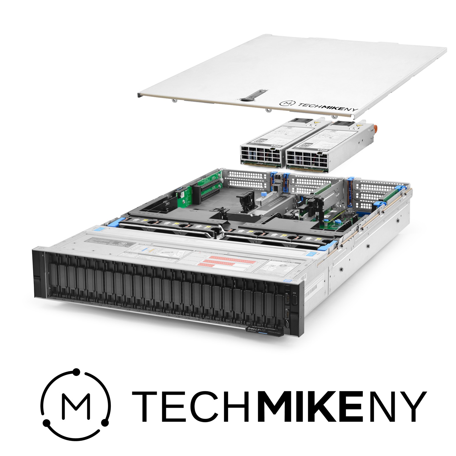 Dell PowerEdge R740xd NVMe Server 24-Bay 3.40Ghz 16-Core 128GB RAM 960GB SSDs