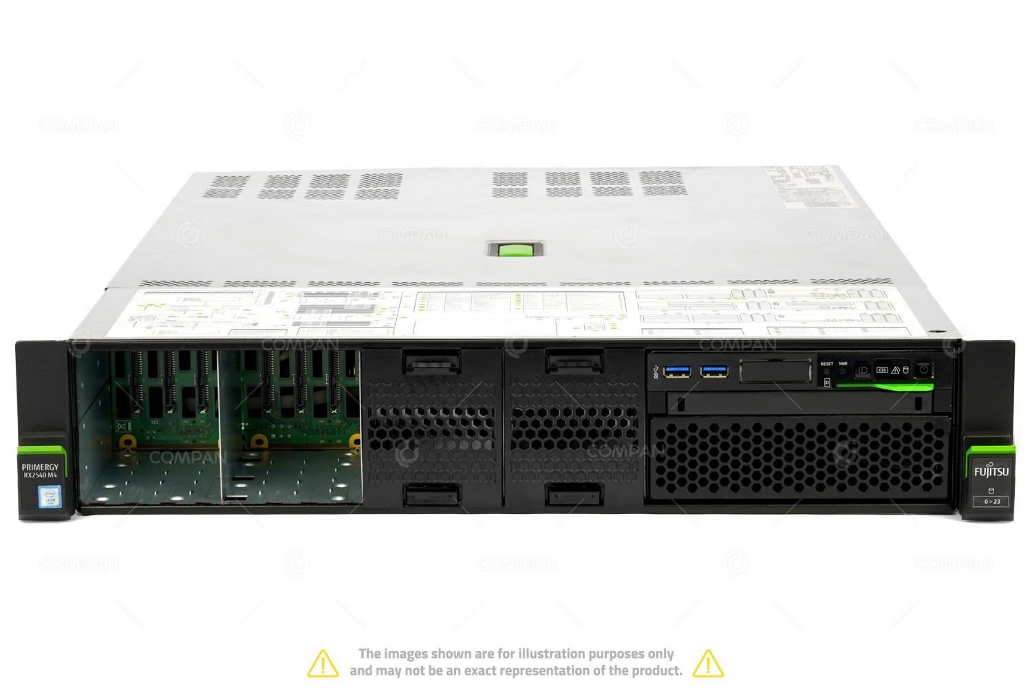 Fujitsu Primergy RX2540 M4 8SFF 2x Xeon Gold 6126 128GB RAM Rails