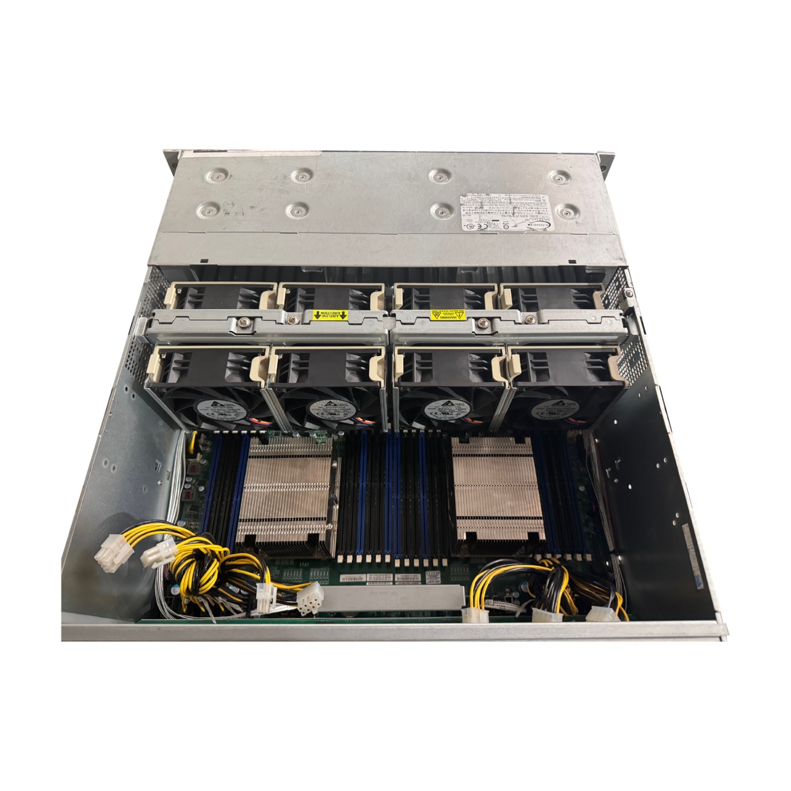 Supermicro 4U SYS-4028GR-TR2 X10DRG-O-PCI 24BAY SFF IP 4x PSU 8xGPU Slots CTO