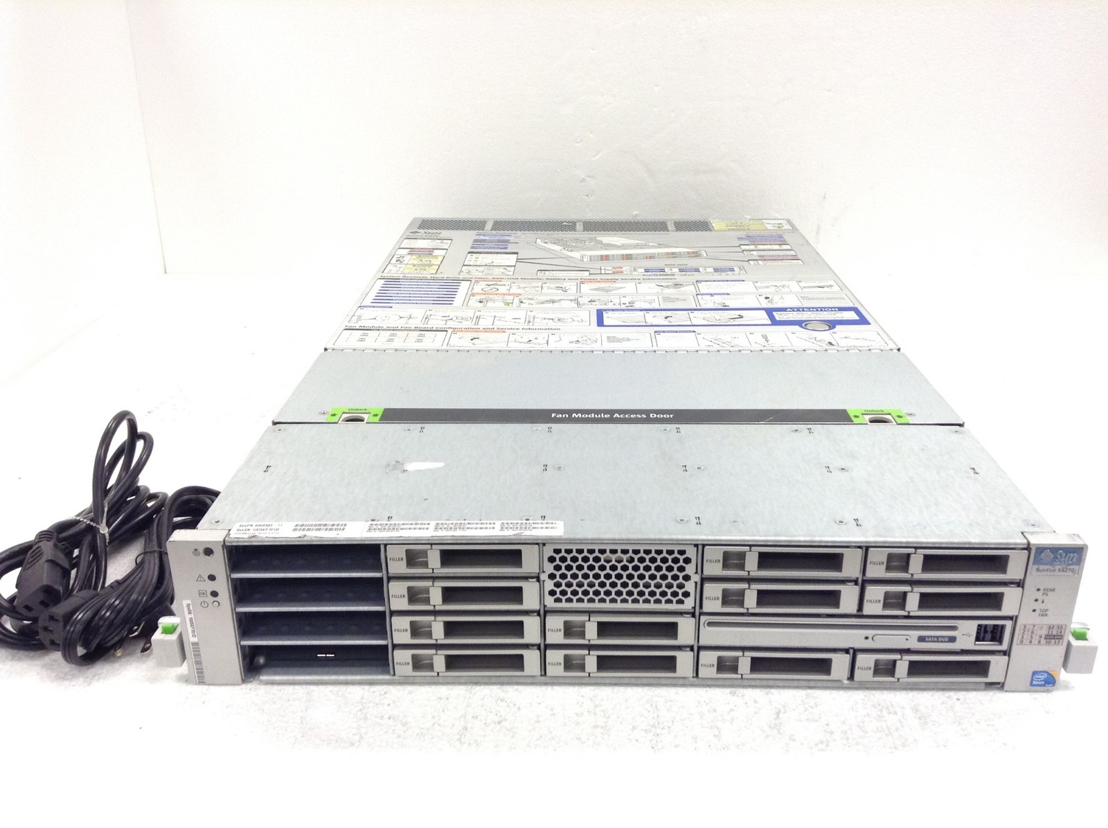 SunFire X4270 Server 2x Xeon X5560 2.80GHz 36GB RAM QLE2462 EXPI9404PTL WORKING
