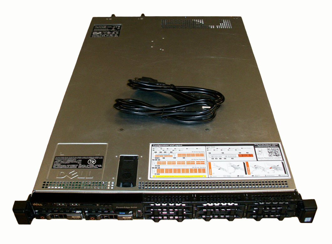 Dell PowerEdge R630 Server E5-2623 v3 3.0GHz, 80GB RAM, PERC H730P, 2x 600GB HD