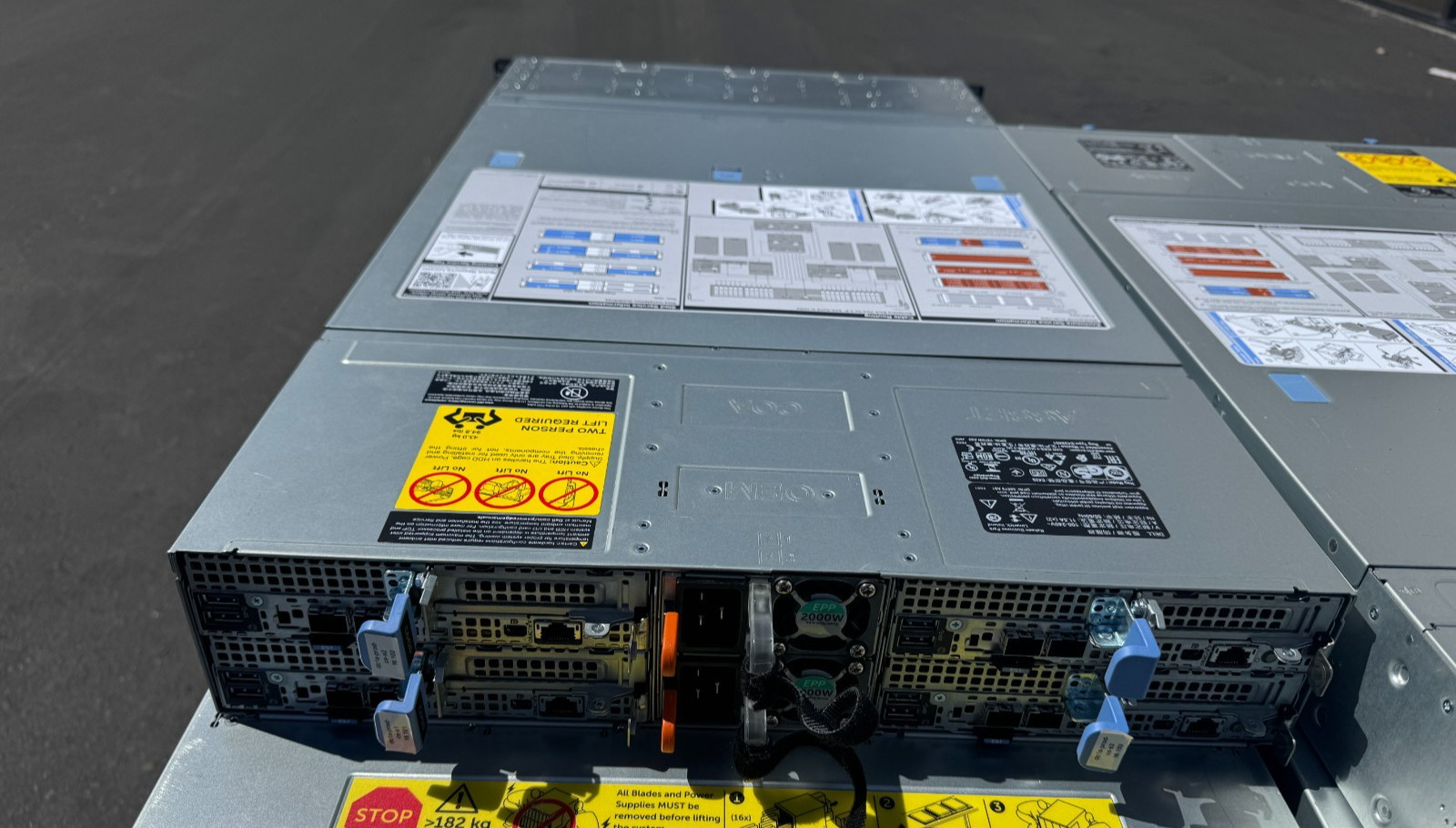 Dell PowerEdge C6400 Server Chassis w/ 4x C6420 Tested No CPU No Ram