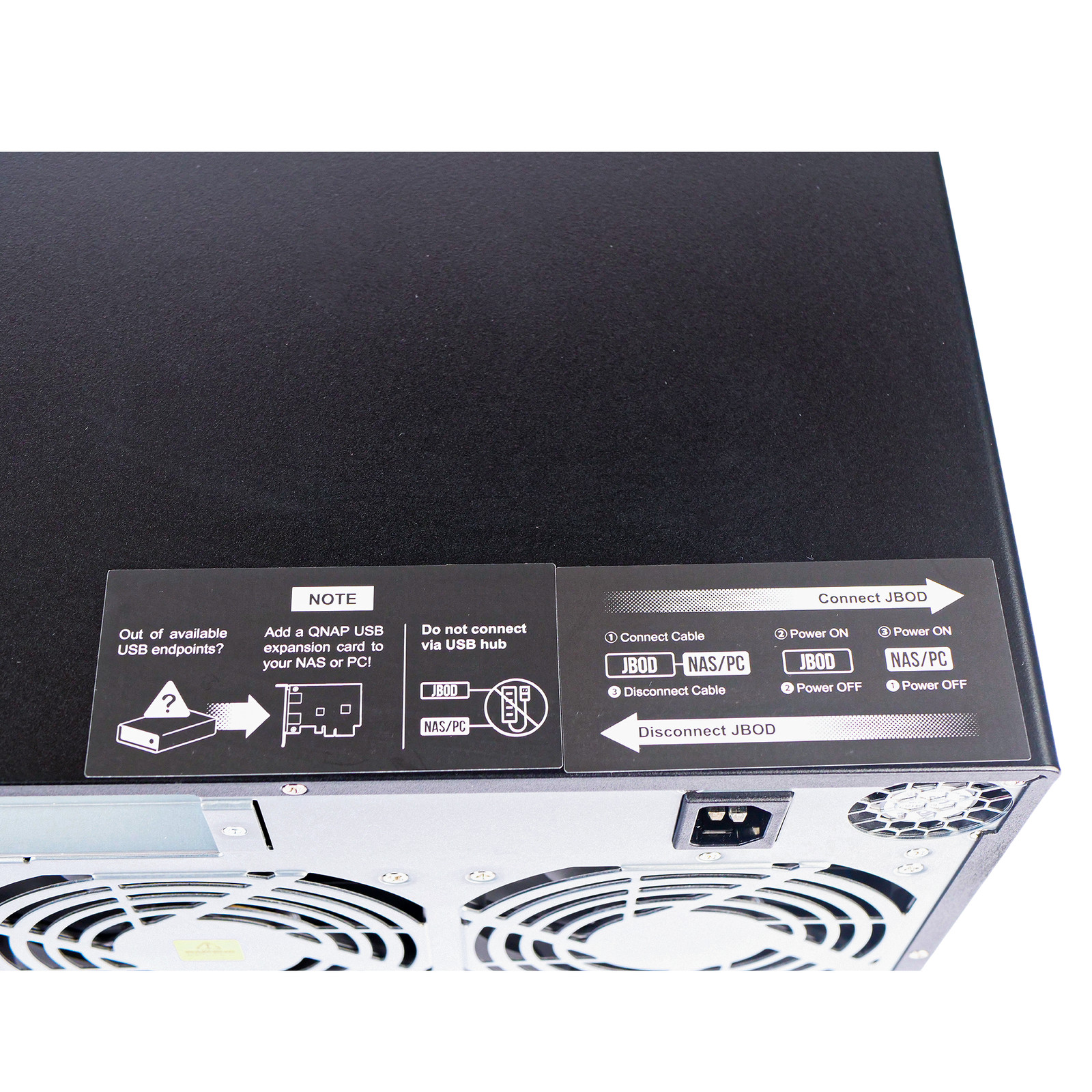QNAP TL-D800C USB 3.2 Gen2 8-Bay 3.5/2.5″ SATA JBOD Desktop Storage Enclosure