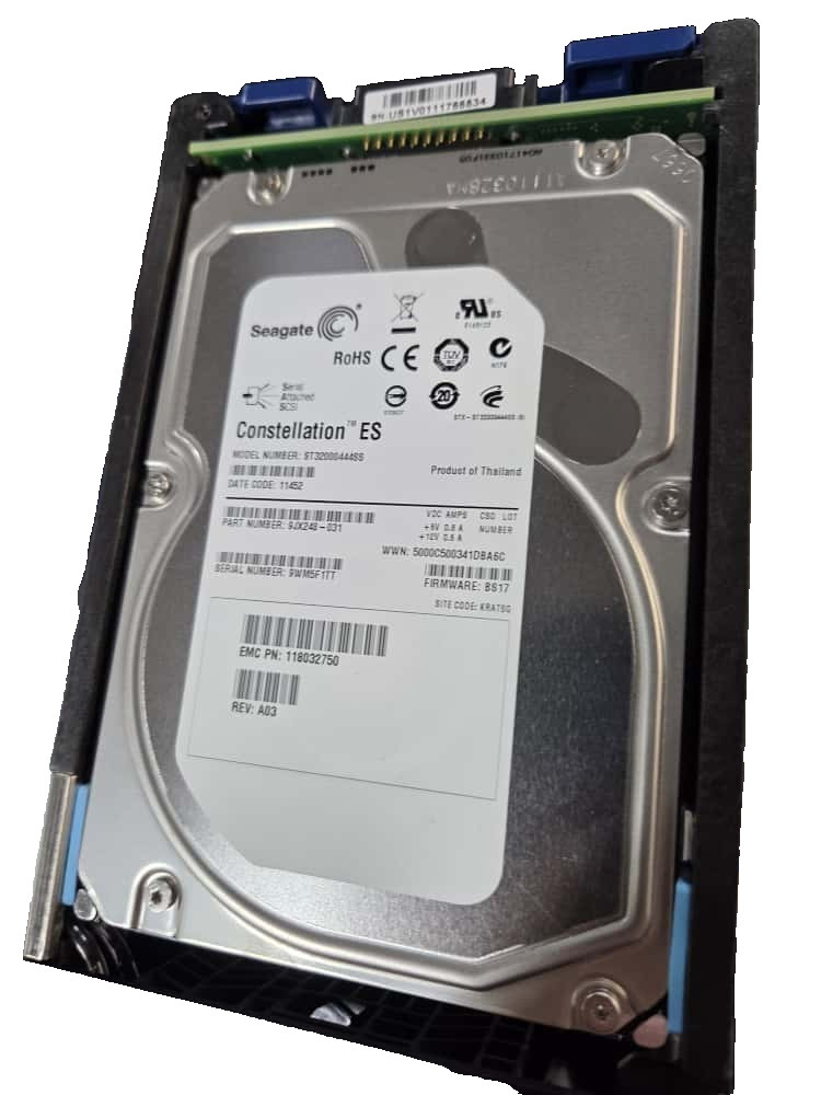 EMC KTN-STL3 SAS Disk Array Enclosure – 15 Bays – Mixed SAS Drives (2TB & 600GB)