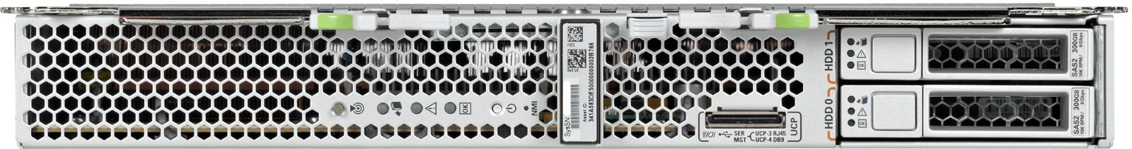 Sun Oracle Netra SPARC T5-1B Blade Server – 1 x 3.6GHz, 256GB Mem, 2 x 300GB HDD