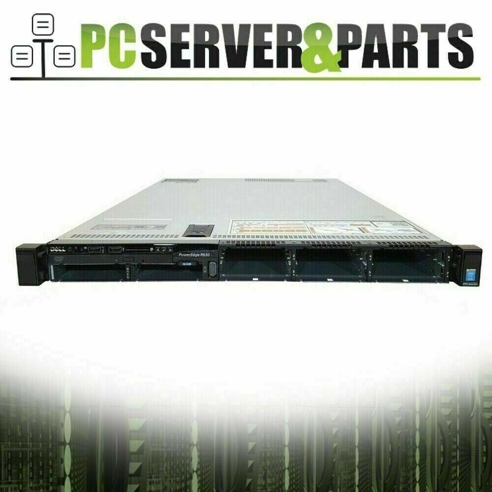 Dell PowerEdge R630 Server 2x E5-2630v3 2.40Ghz 16-Core 64GB 8x 600GB H330