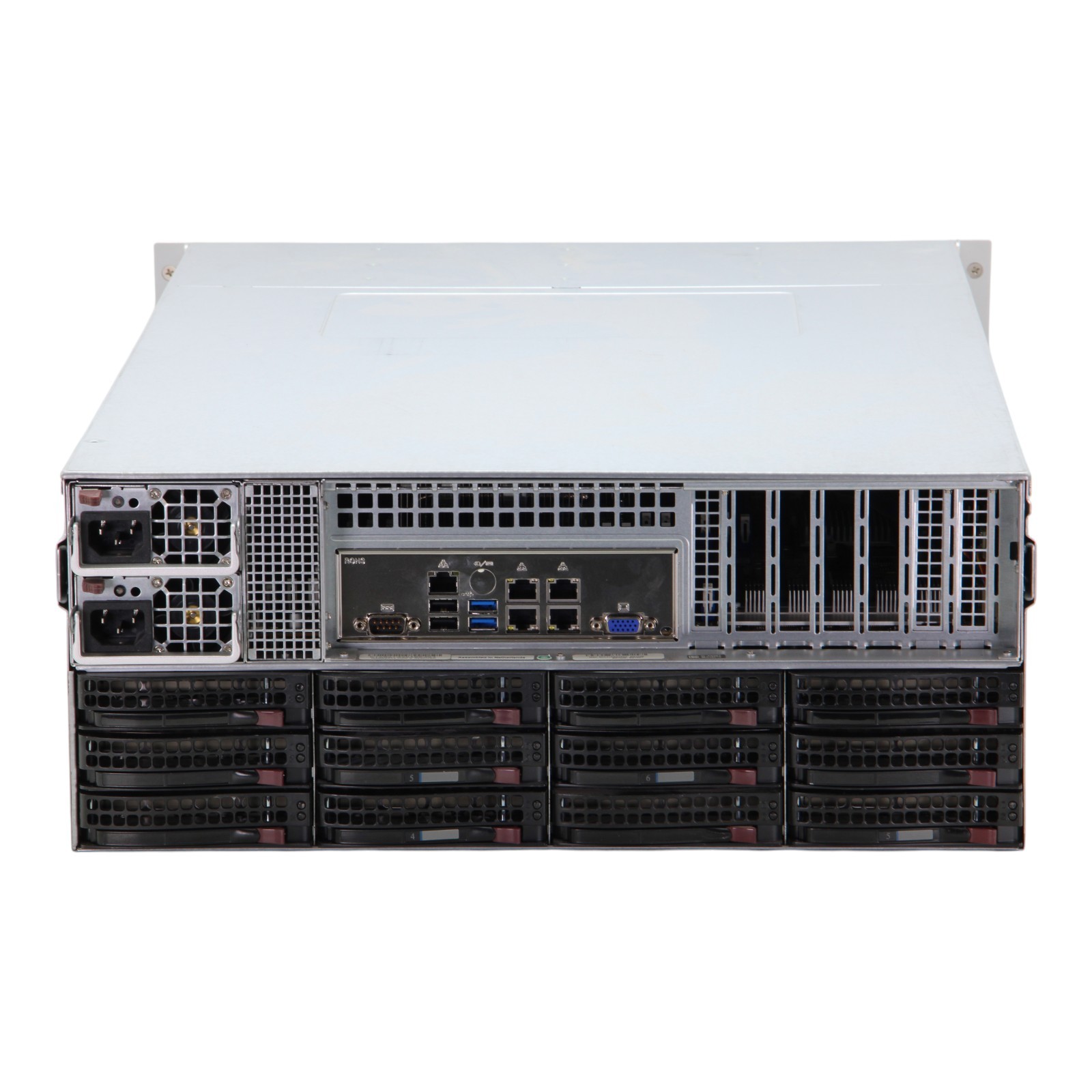 Supermicro CSE-847 X10DRi-T4+ 2x LGA2011-30GB DDR4 10GbE X540 36X LFF Server