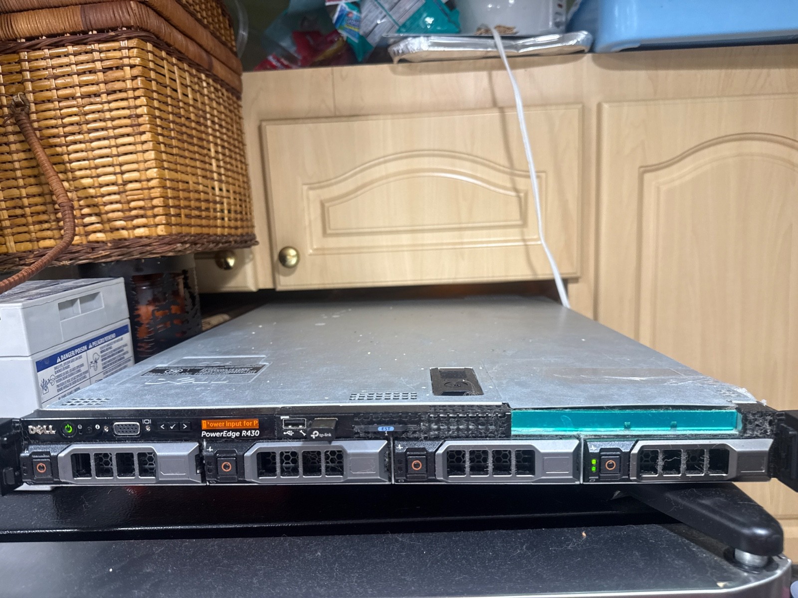 Dell PowerEdge R430 Server 2x E5-2640v4 2.40Ghz 20-Core 64GB RAM + 4x Caddies