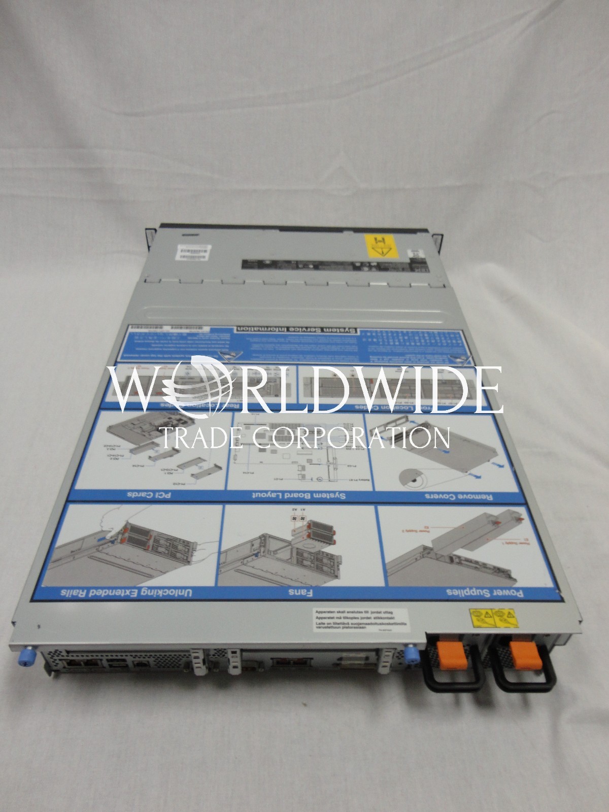 IBM 9110 51A ,1.65GHz 4-Core POWER5+ Processor, 32GB mem, 73.4GB HD, DVD, rails