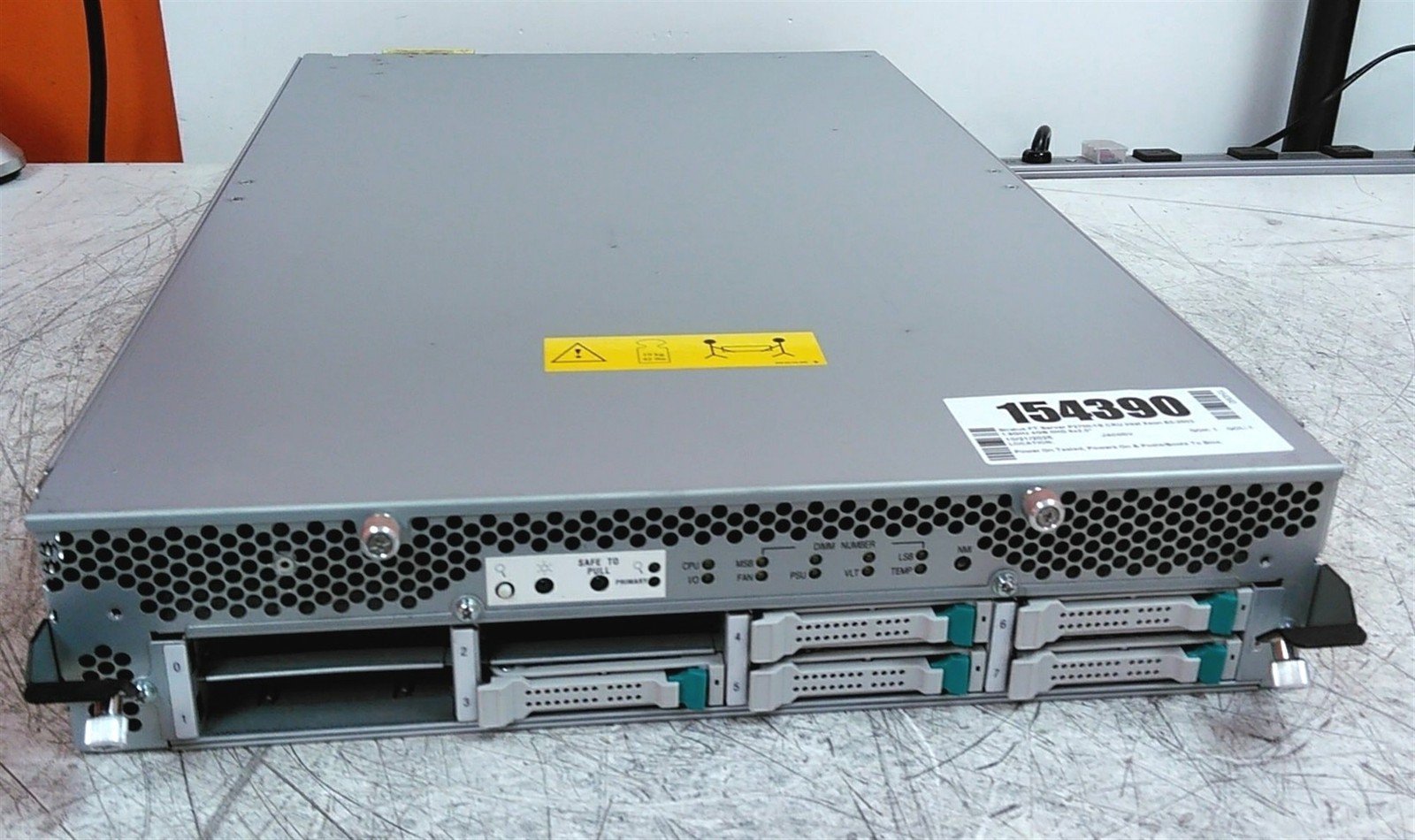 Stratus FT Server P2700-1S CRU Intel Xeon E5-2603 1.8GHz 4GB 0HD 8×2.5″