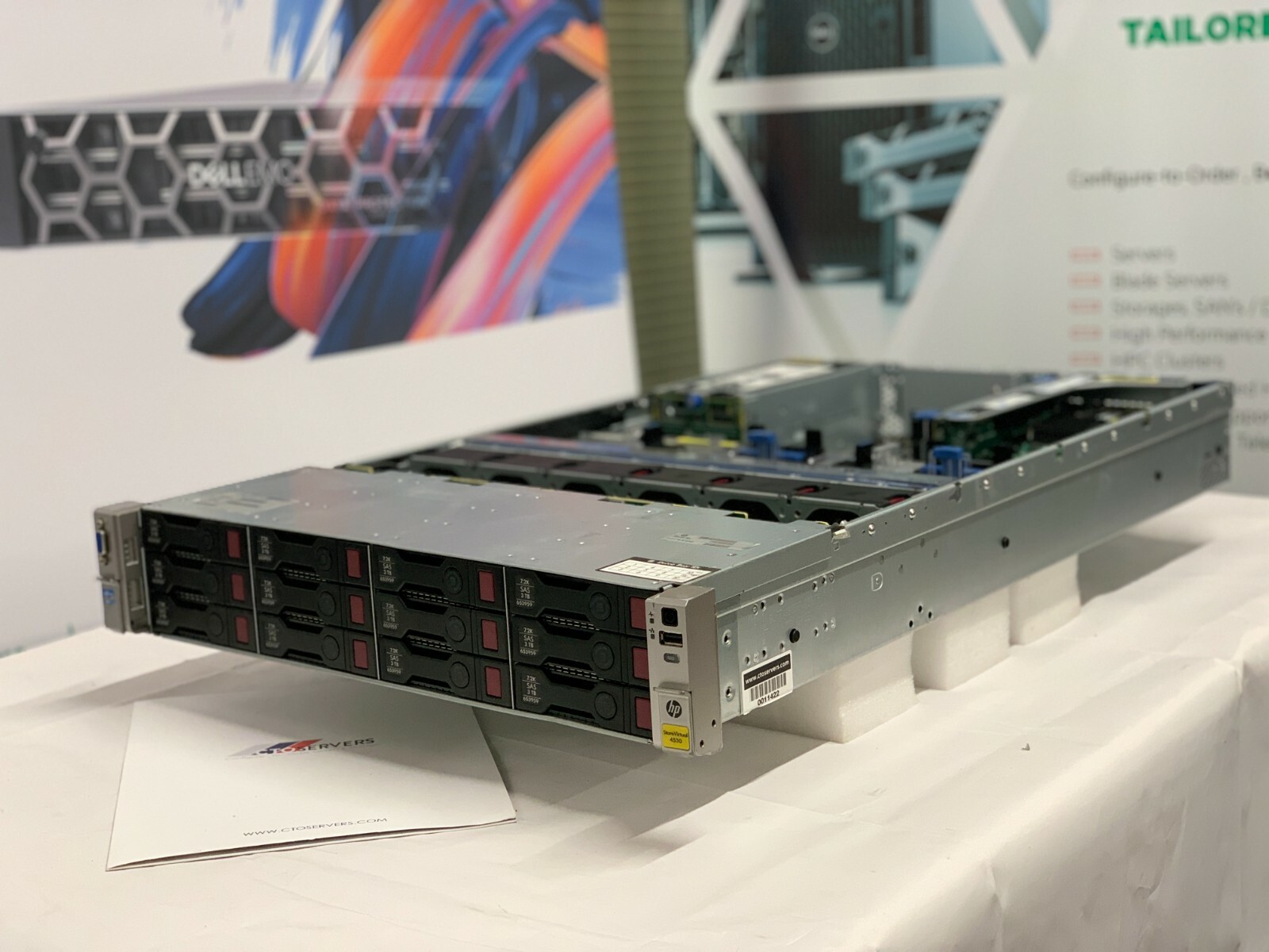 HPE StoreVirtual 4530 4TB MDL SAS Storage Solution 48 TB + License key