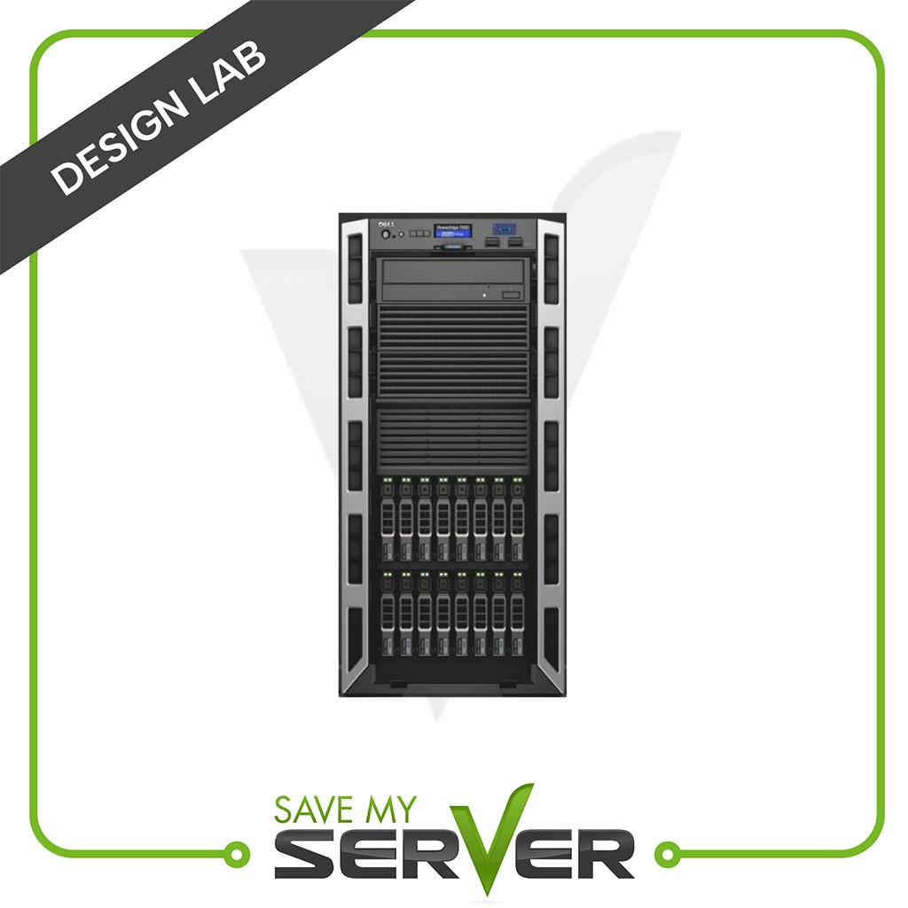 Dell PowerEdge T430 Server Design Lab – 16 Bay – 2x Intel E5-2600 V4 Processor