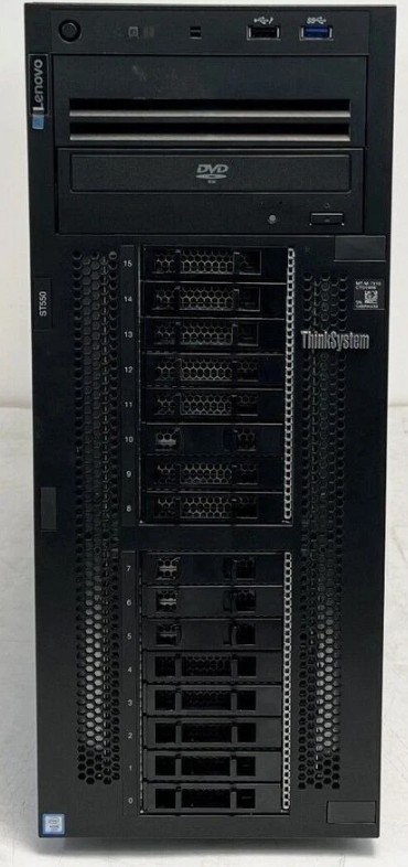 Lenovo ThinkSystem ST550 Rackr 1x Xeon Silver 4216 2.2GHz 16 2.5″ Bays CTO