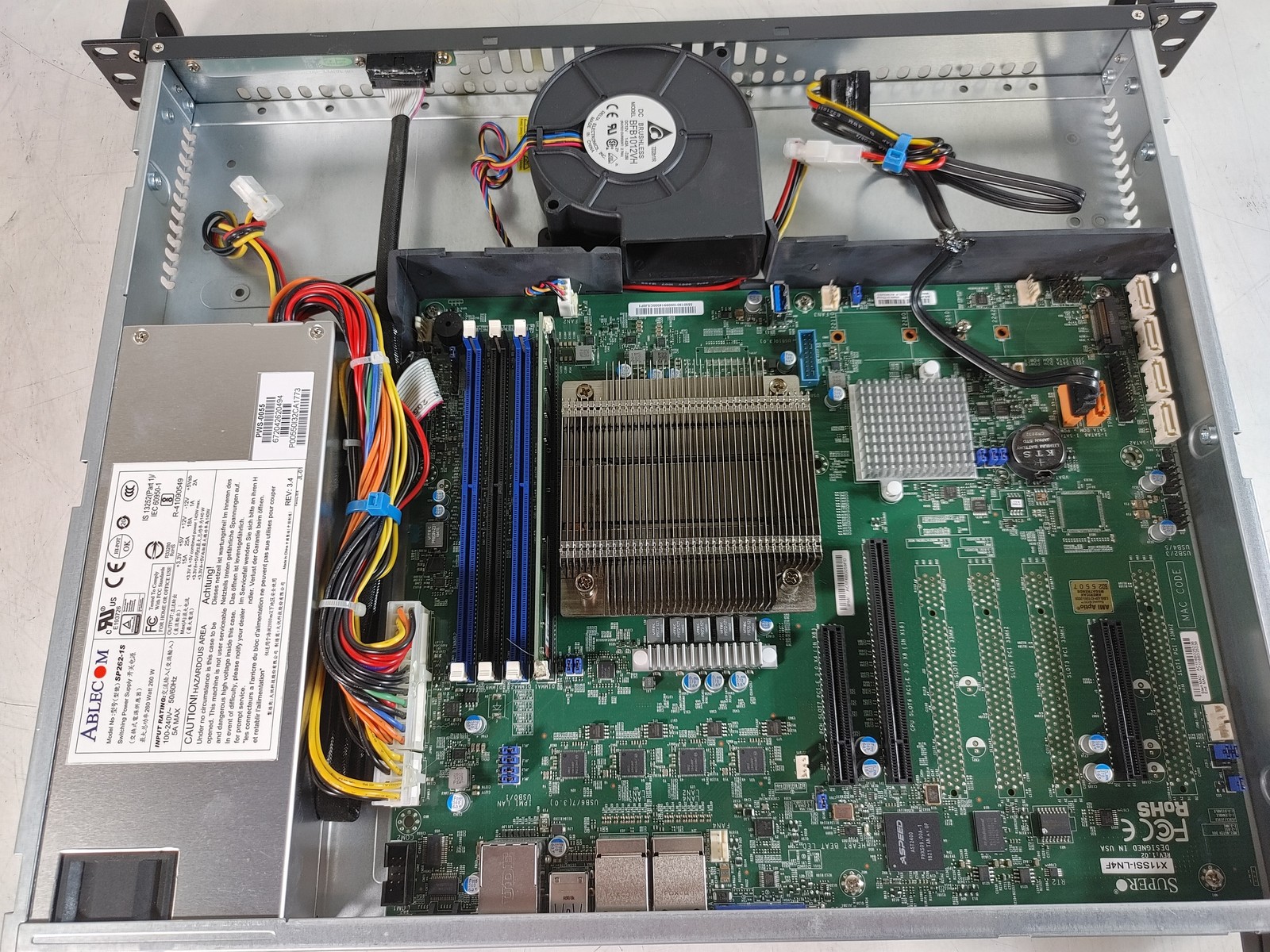 SuperMicro CSE-512 3.50 GHz Intel Pentium G4560 8 GB DDR4 Server No Drives/No OS