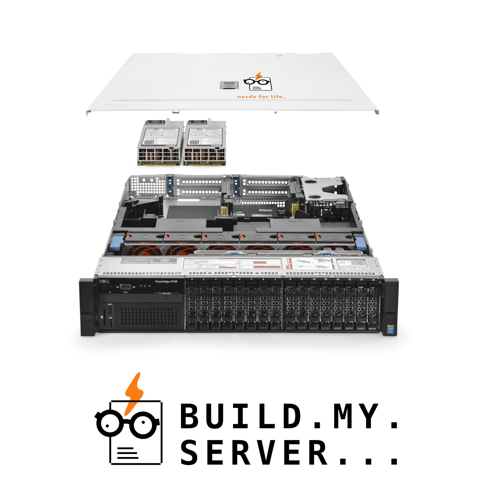 Dell PowerEdge R730 16-Bay SFF Server 1.90Ghz 12-Core 192GB RAM + 16x Caddies