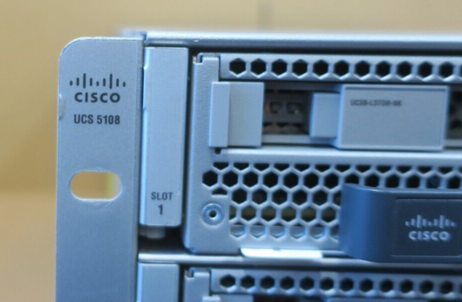 Cisco UCS 5108 Chassis + 7x B200 M5 2x Scalable CPU 24-DIMM CTO Blade Servers