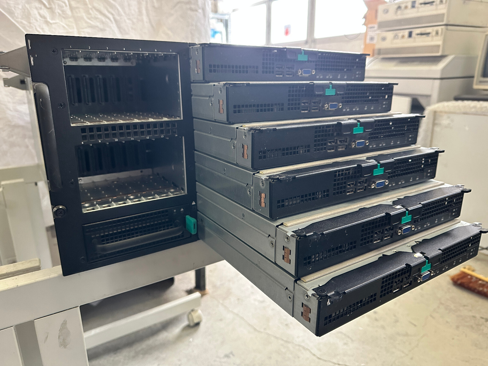 Terra 1100370 / Modular Server System MFSYS25 / 8x Intel Xeon E5620, 160GB RAM