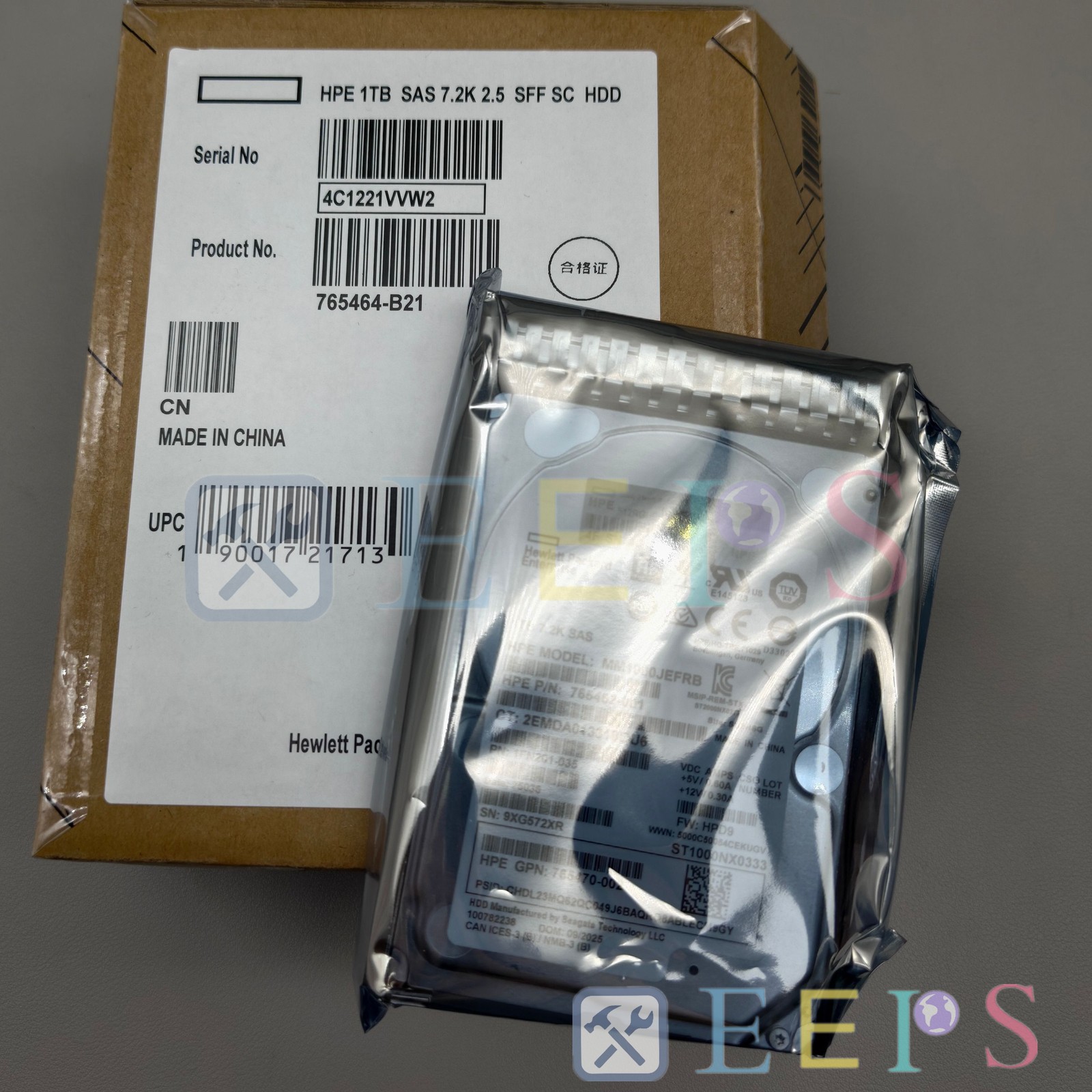 HP 765464-B21 765872-001 1TB 7.2K SAS 12G 2.5 inch G8 G9 HDD hard drive New