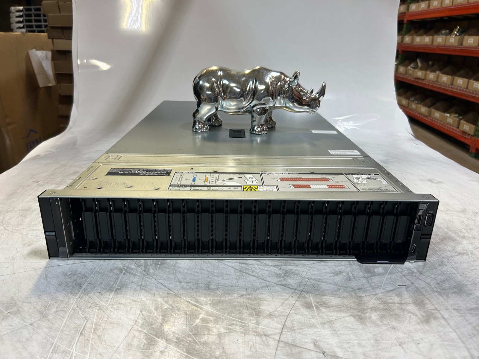 Dell PER760XL-24X2.5-NVME PowerEdge R760XL 24×2.5in NVMe Server