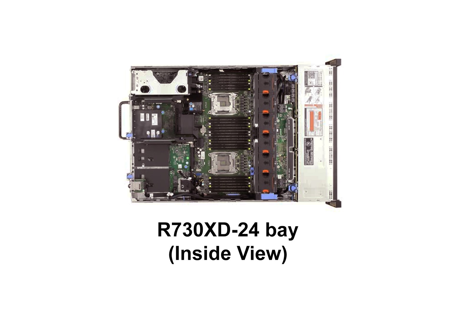 Dell PowerEdge R730XD Server 2x E5-2698 V4=40 Cores H730P 128GB 2x NEW 500GB SSD