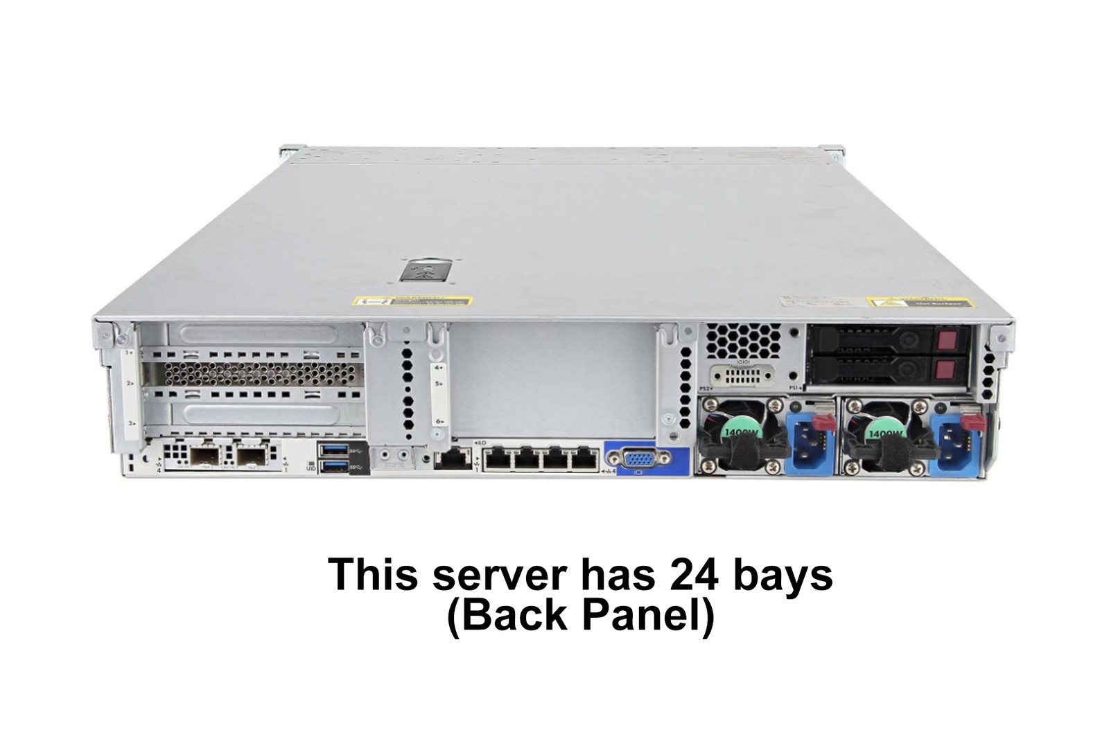 HP ProLiant DL380 G9 Server 2x E5-2698 V4 = 40 Cores P440ar 64GB RAM 4x trays