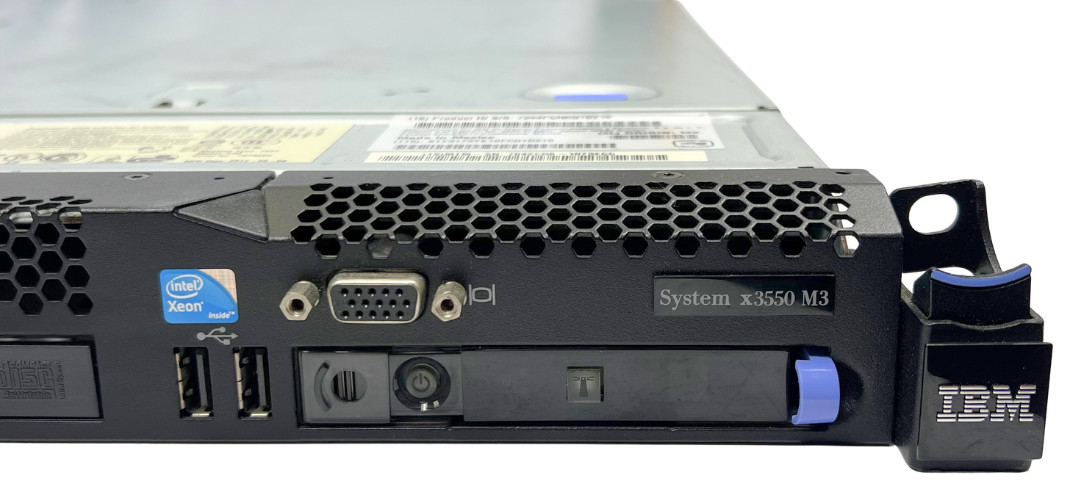 IBM SYSTEM X3550 M3 CR6 7042 Server Xeon E5630 4GB 500GB HDD 2x PSU 69Y5635