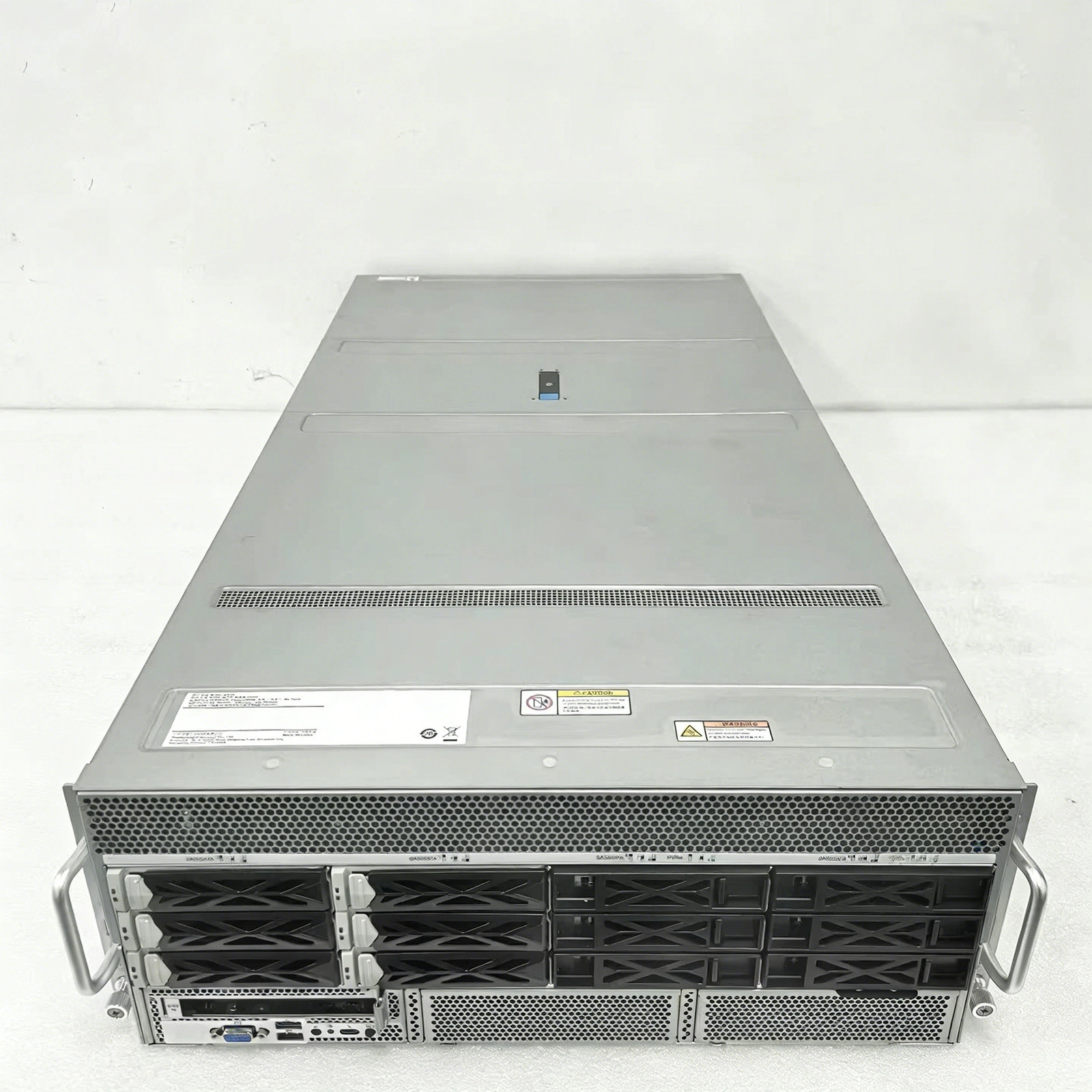 Asrock H8330 12X3.5″ 8GPU Server/4x 2700W PSU/Support AMD EPYC 9004/9005 CPU