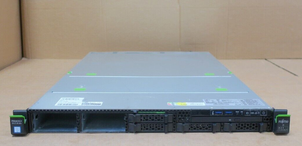 Fujitsu Primergy RX2530 M4 8C Gold 6134 8GB RAM 4x 2.5″ Bay WS2012 R2 1U Server