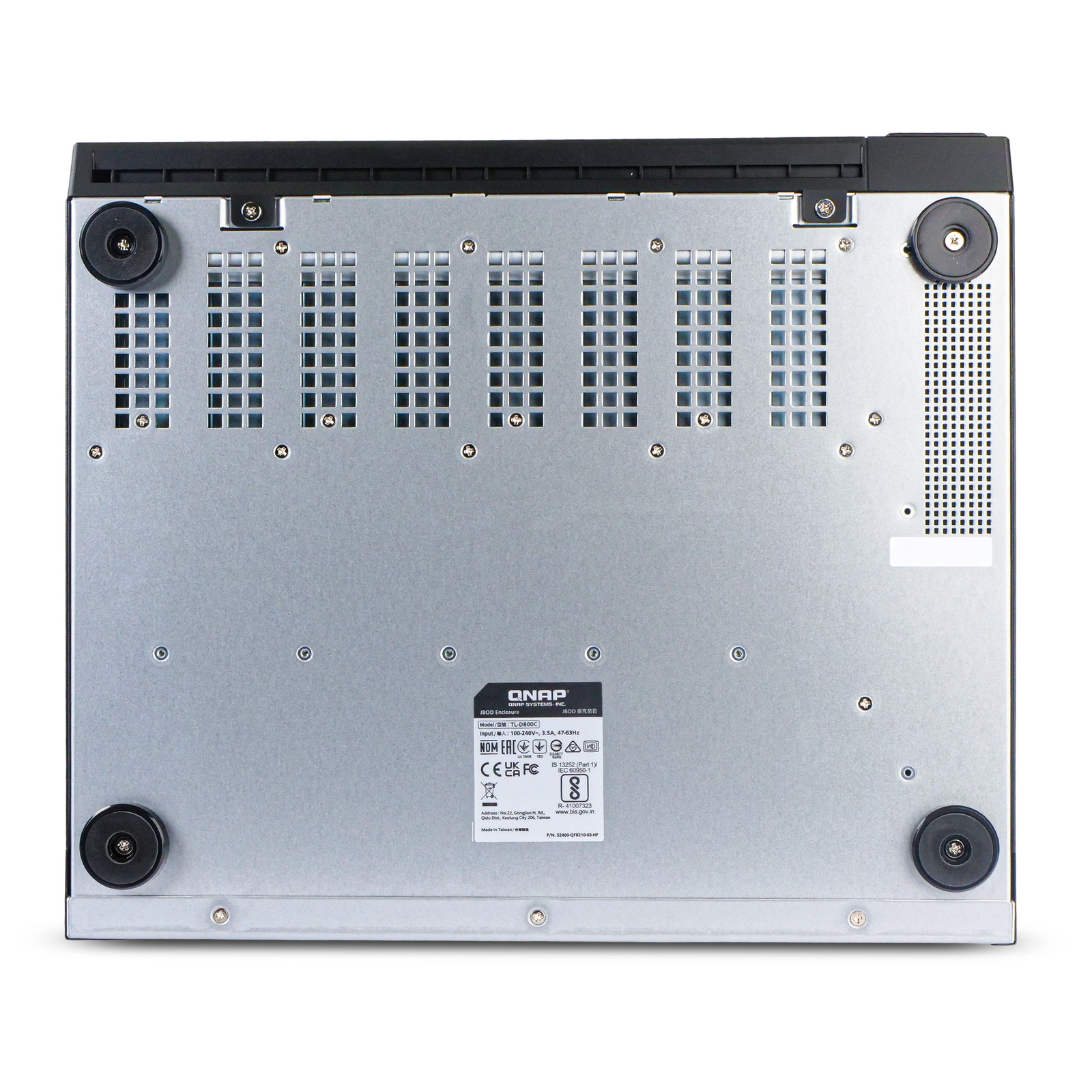 QNAP TL-D800C USB 3.2 Gen2 8-Bay 3.5/2.5″ SATA JBOD Desktop Storage Enclosure