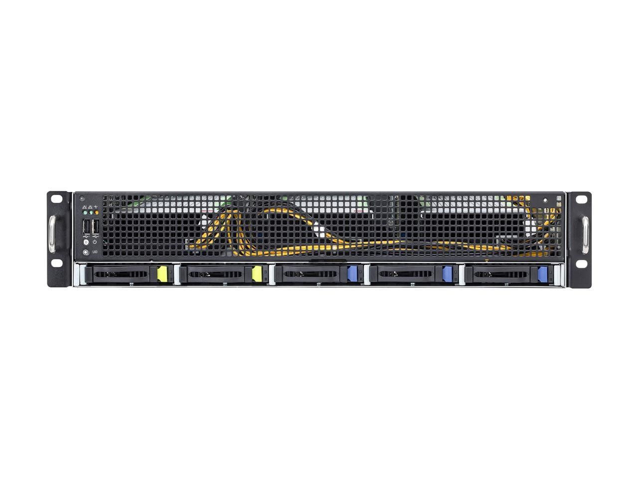 ASRock 2U4GROME 2U EPYC Server Barebone with 4 GPU Slots and Dual 10G LAN