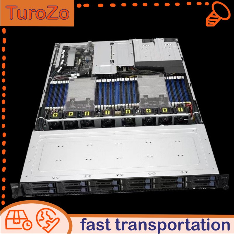 RS700A-E9-RS12 ASUS AMD EPYC platform with 2.5″ storage bays2x EPYC 7F32 CPU