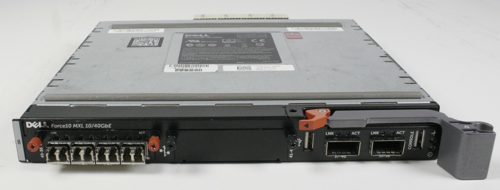 Dell Force10 MXL 10/40Gb for PowerEdge M1000e DF10MXL w/PHP6J 4xSFP+ 10GbE