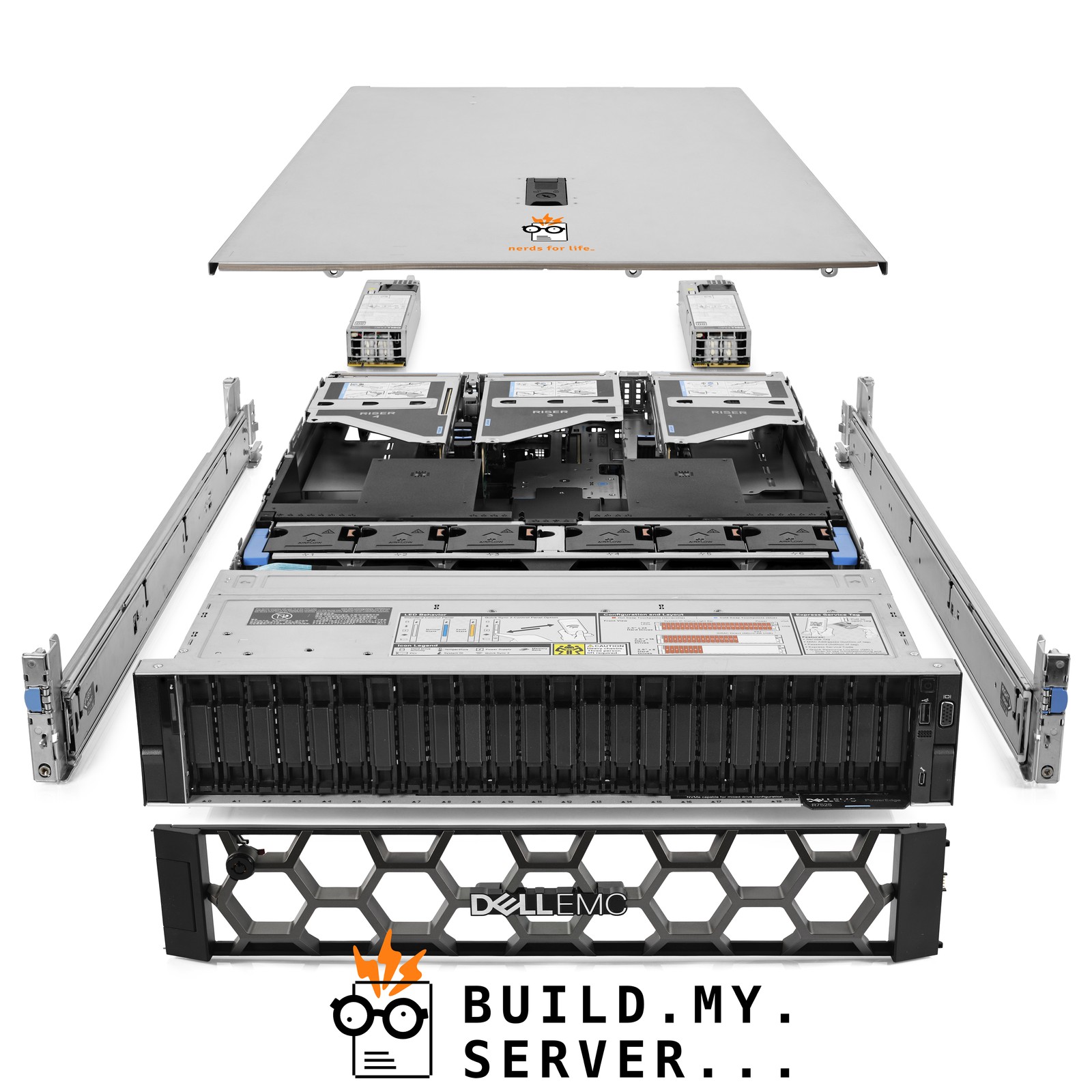 Dell VxRail V670F 24B 8-NVMe Server 2.80Ghz 48-Core 256GB RAM 6.2TB Storage