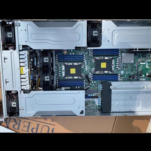 Supermicro SYS-2029GP-TR 6XGPU Server/2x Intel 6148 CPU/8X DDR4 32GB 2400MHz RAM