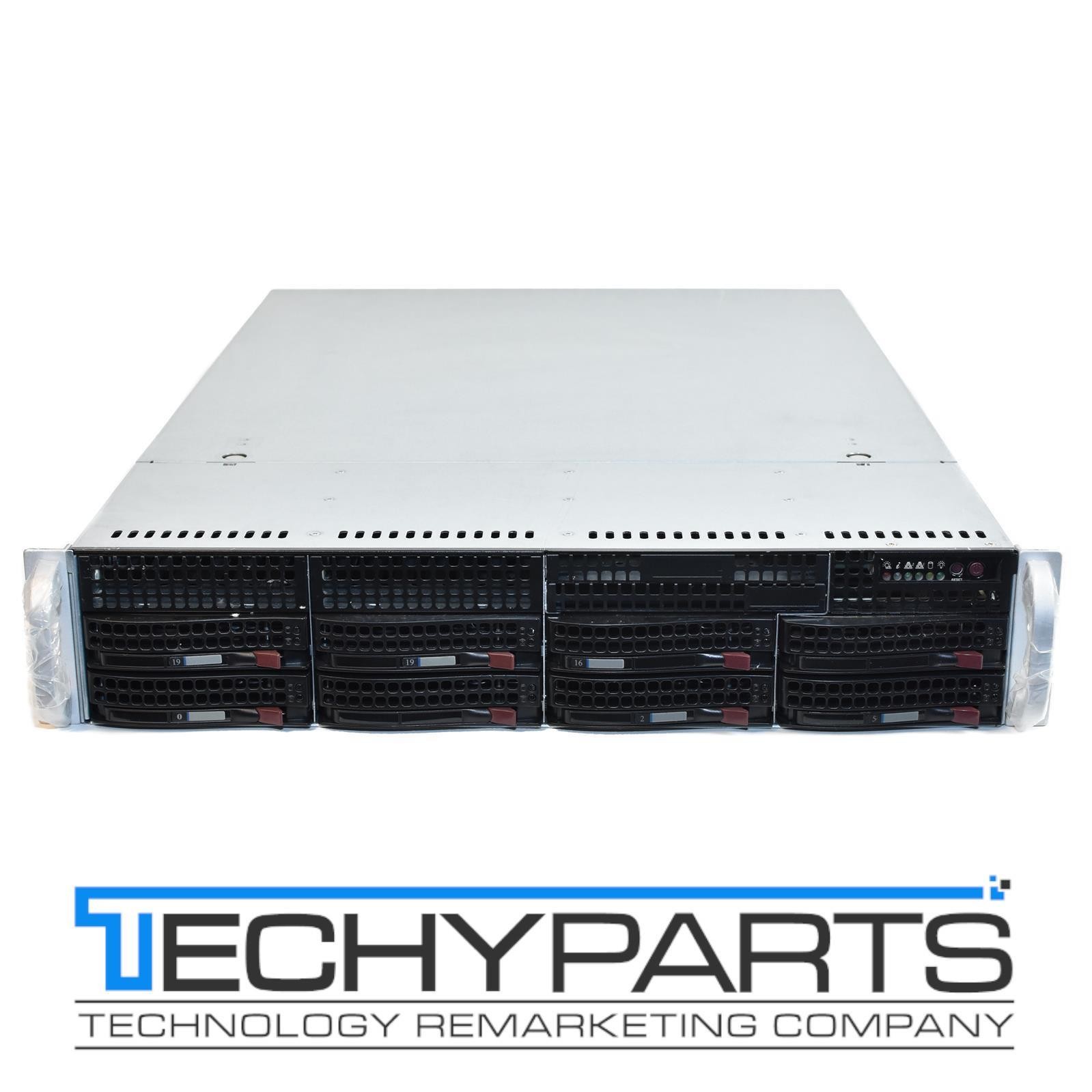 Supermicro CSE-825TQC-R802LPB SAS3 2U Case Rackmount Server Chassis