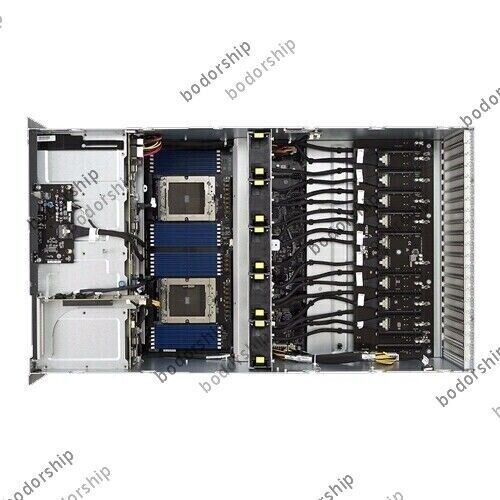 ASUS ESC8000A-E12 8XGPU Server 8X3.5″(4XNVME) Support EPYC 9004 CPU 4X3000W