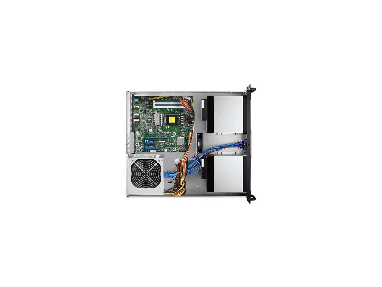iStarUSA D-260HNBK-C246-1 2U Rackmount Server Barebone – Black LGA 1151 Intel C2
