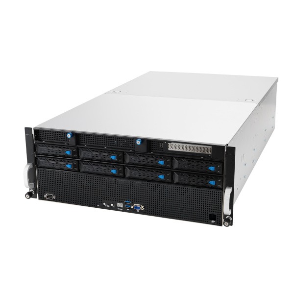 Asus ESC8000A-E11 4U 8x GPU AI Server 2xEPYC 7763 128-Core 2.45GHz 384GB RAM