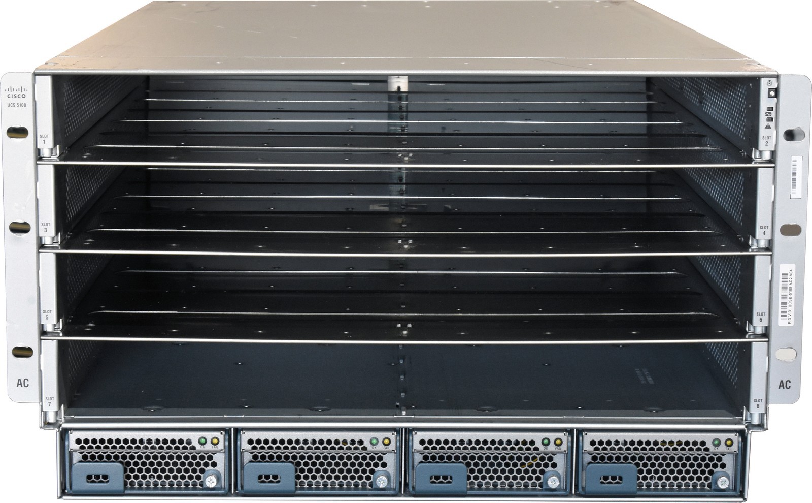 Cisco Blade Server Chassis UCS 5108 68-5091-05 2x 40G Modules UCS-IOM-2304