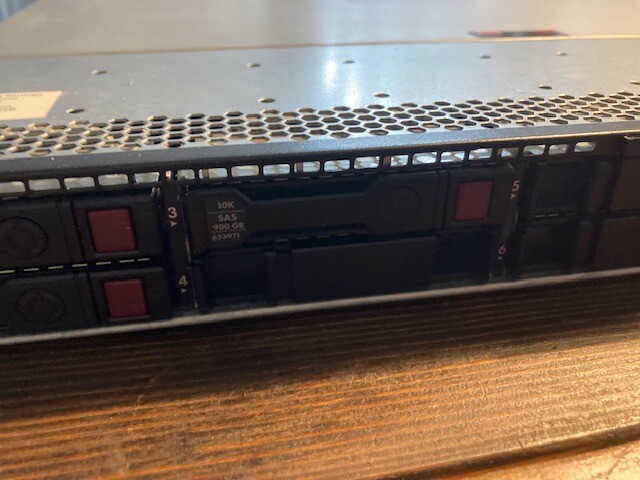 HP DL360 G9 Server Chassis w/ 2x E5-2640v3 2.60Ghz open box