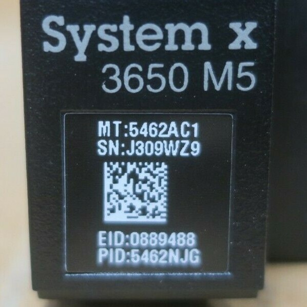 Lenovo x3650 M5 5462-AC1 2x 12-Core E5-2680v3 2.5GHz 64GB Ram 8-Bay 2U Server