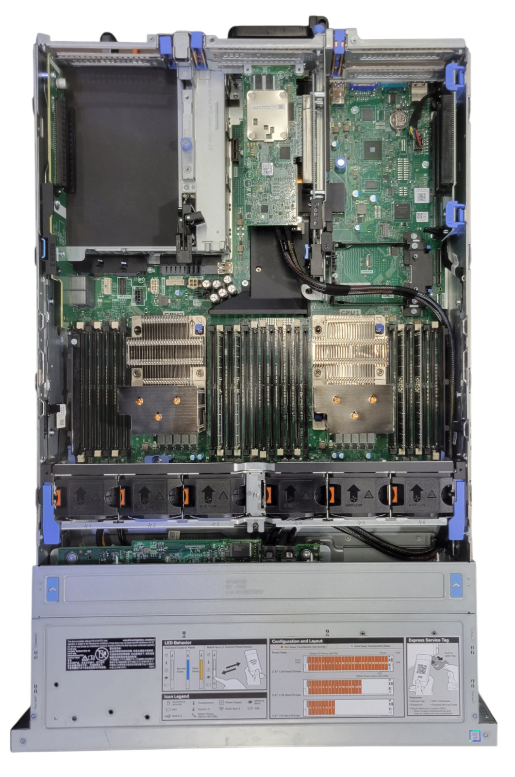 Dell PowerEdge R740 2x Gold 6226R =32C 2.9 GHz H730P X550 16SFF 64GB MODs 2933Y