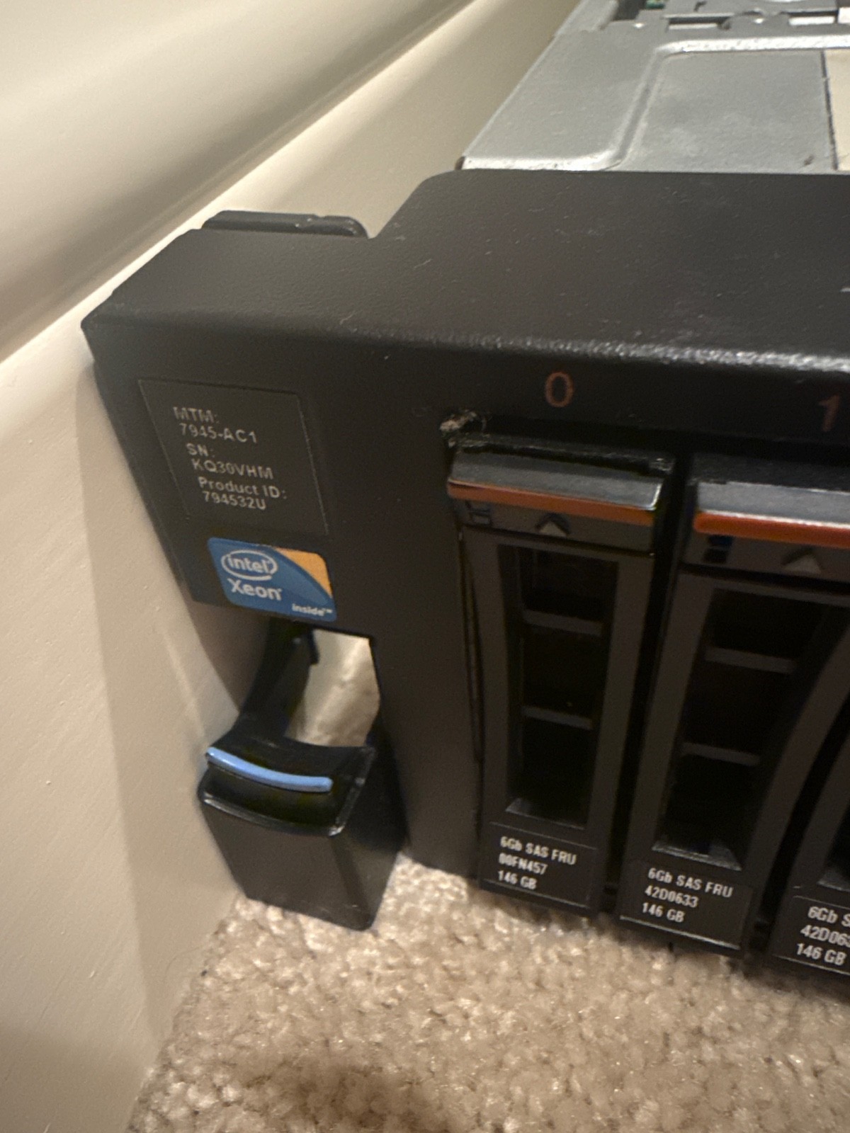 IBM x3650 M3 8GB RAM Rack Server
